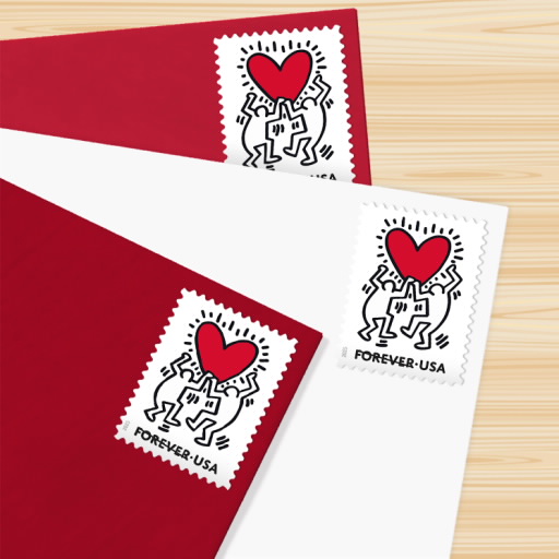 heart stamps
